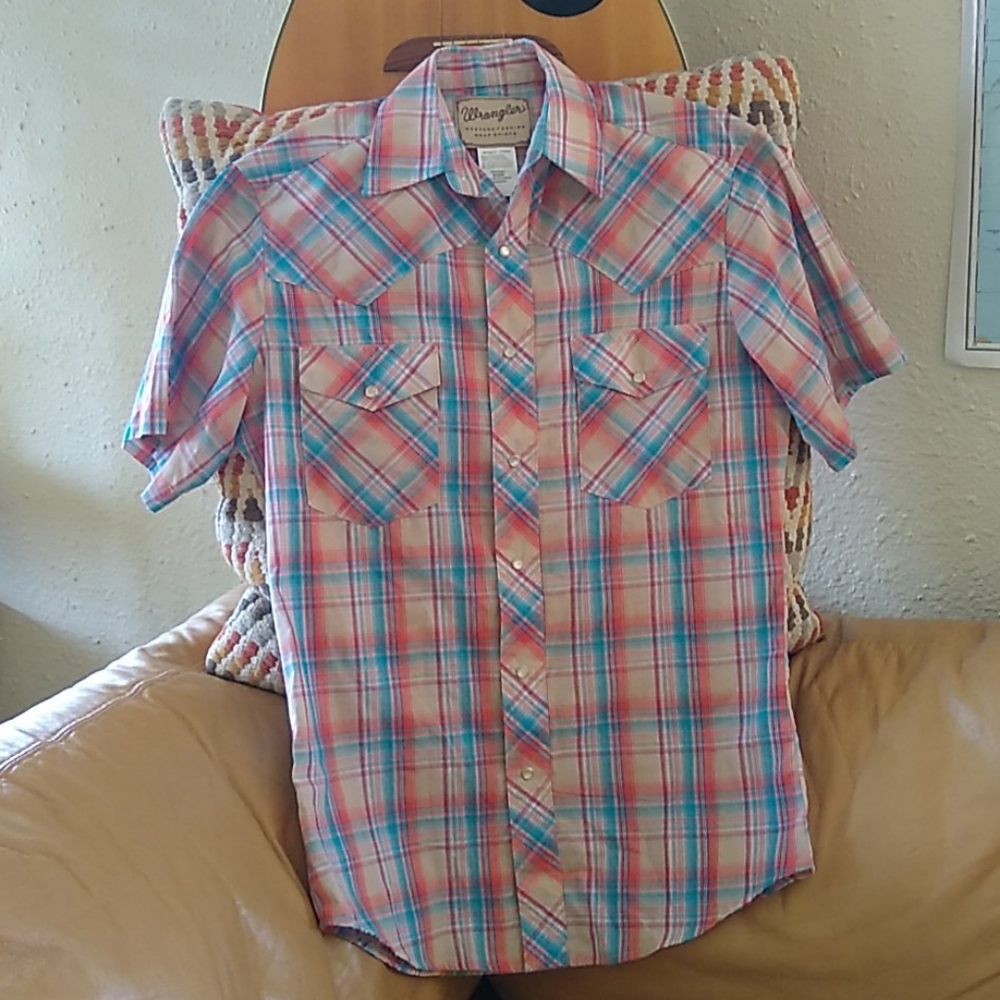 Men's Western snap shirt